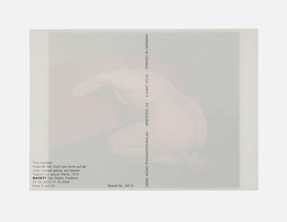 Knieender Akt, 2008<br>142,6x110cm<br>c-print