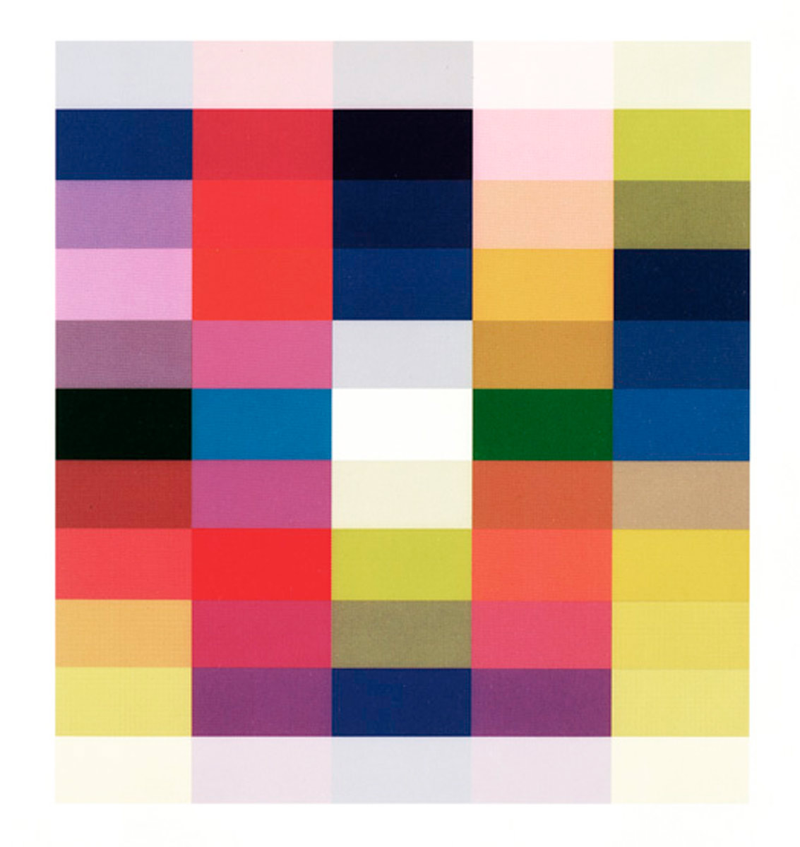 25 Colours II, 2009<br>60x60cm<br>c-print
