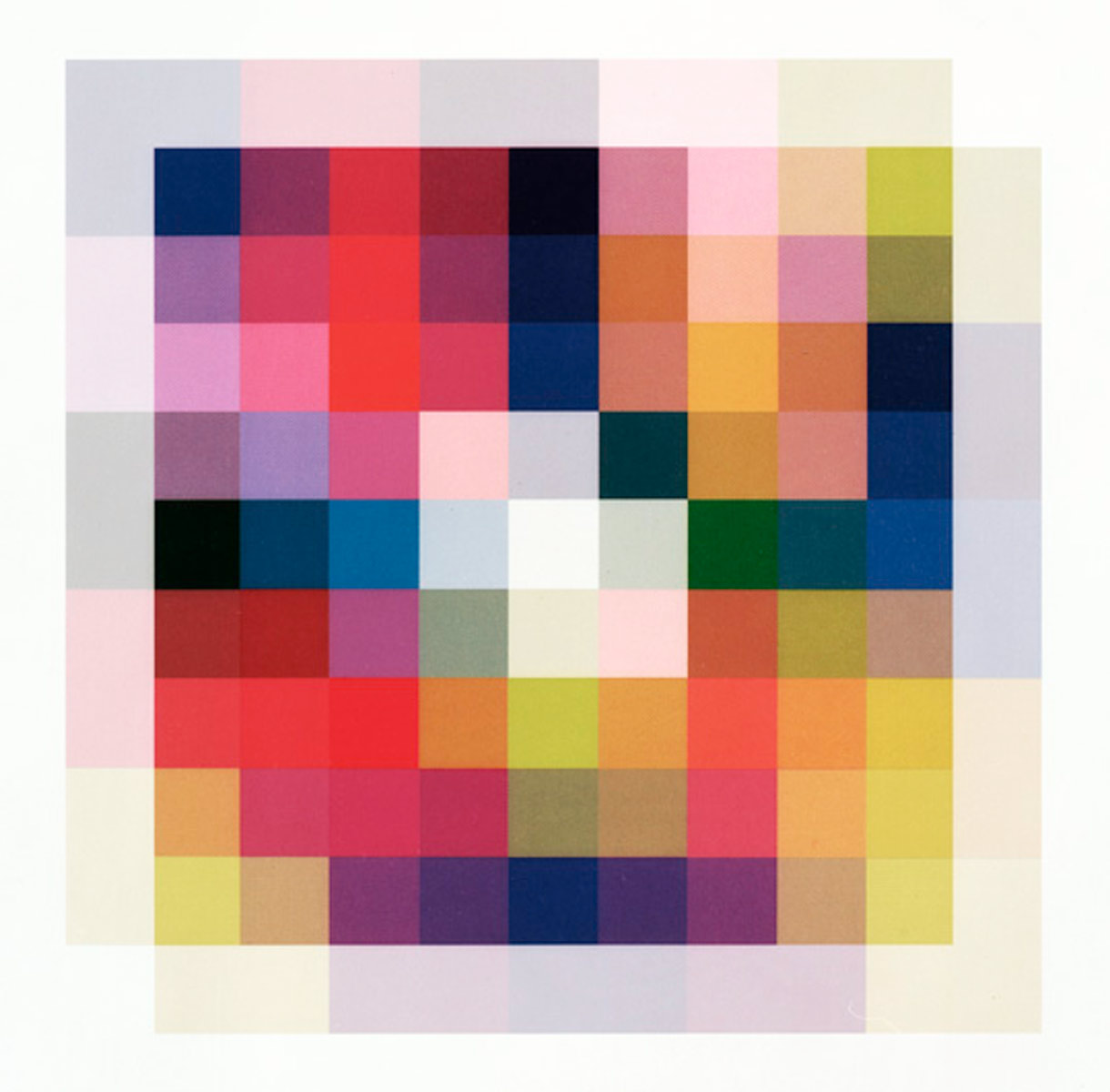 25 Colours III, 2009<br>60x60cm<br>c-print