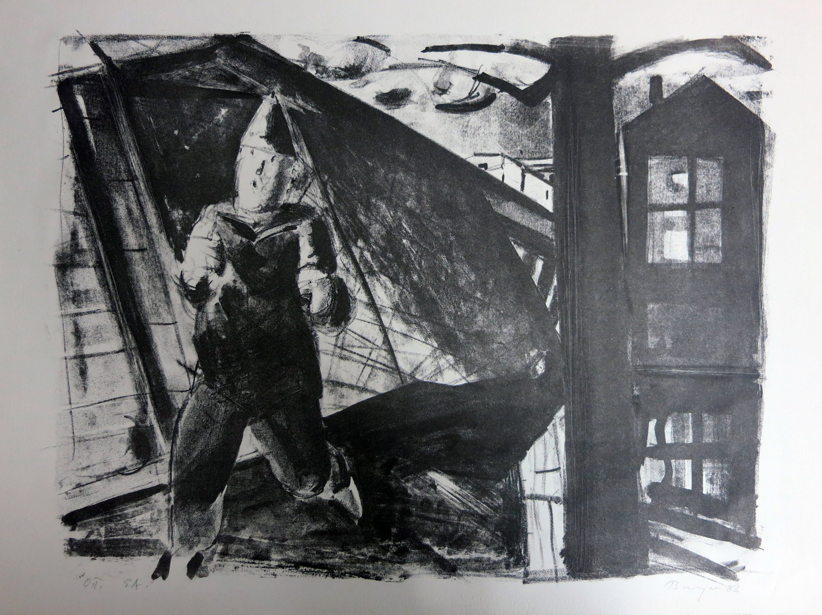 untitled, 1983<br>lithographic print<br>34x44cm