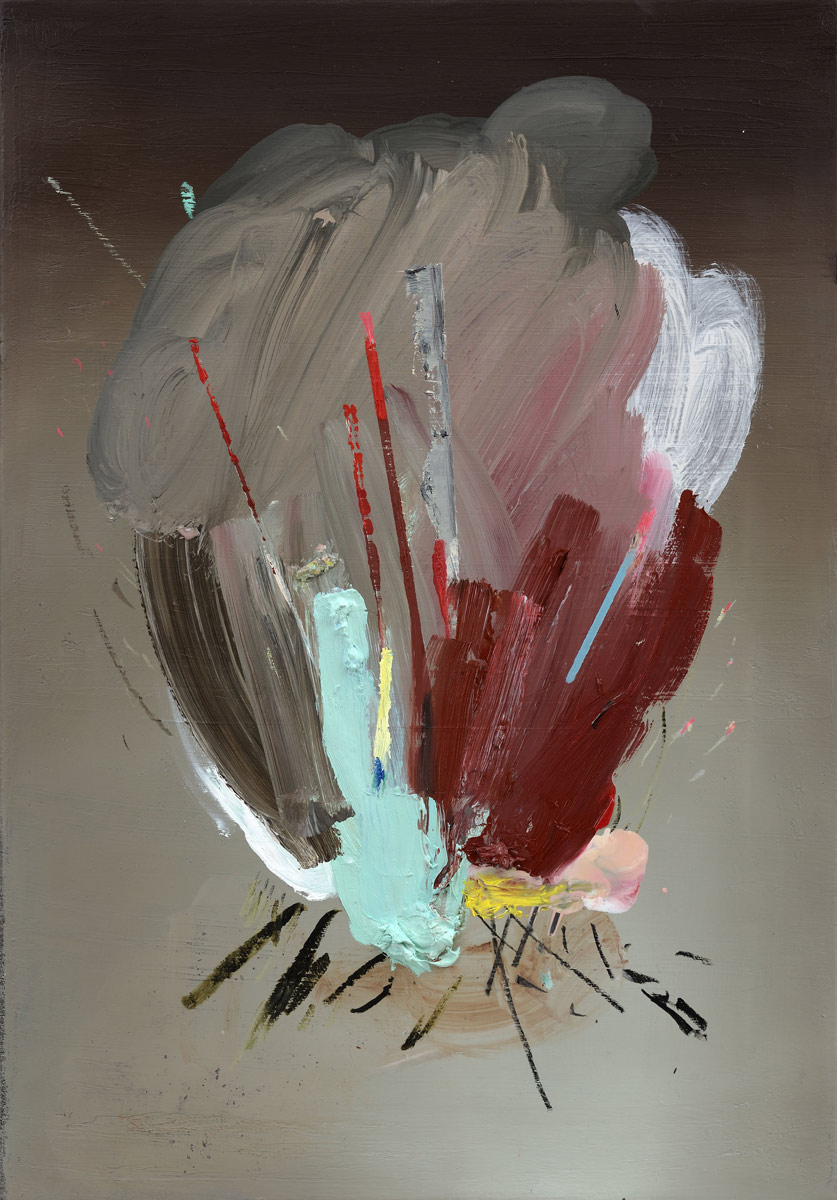 Cold Fire, 2011<br>50x36cm<br>oil on canvas
