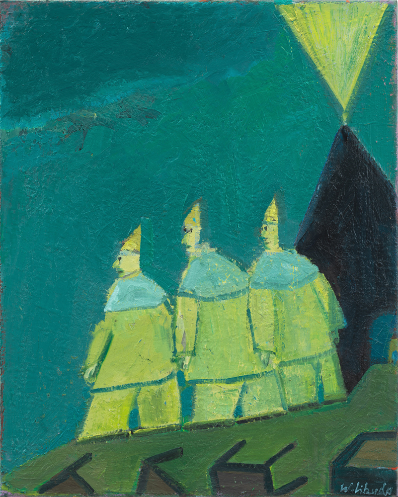 The Event, 2015<br>50x40cm<br>Oil on canvas