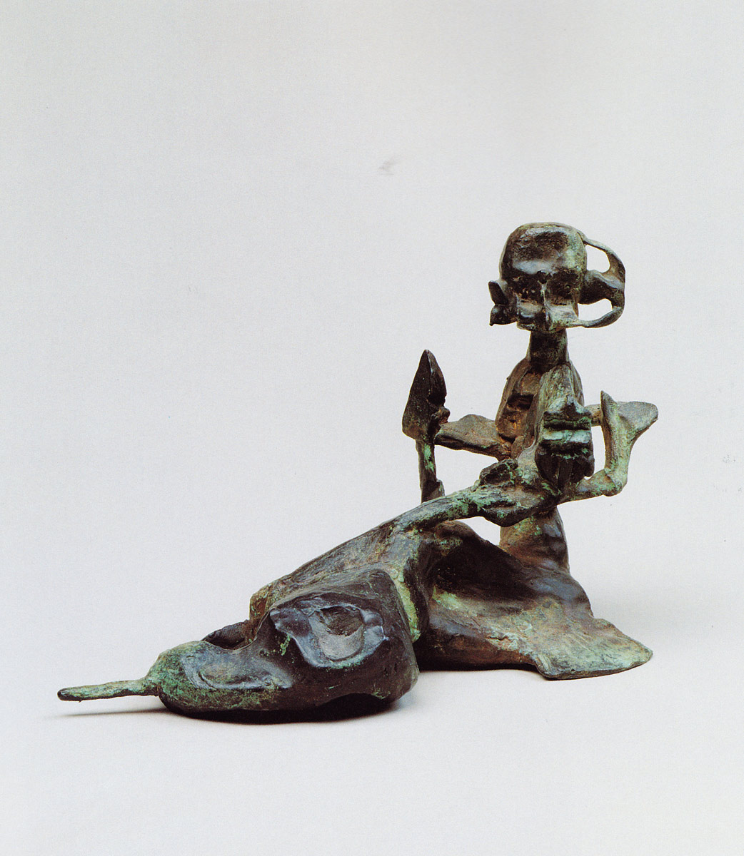 Isle, 1997<br>12x16cm<br>Bronze