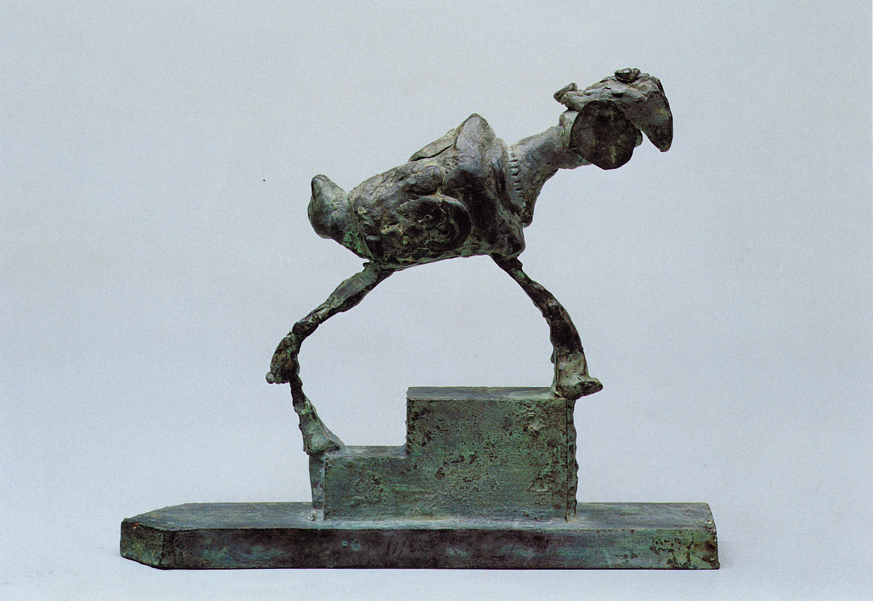 Konlo, 1997<br>17x16cm<br>Bronze