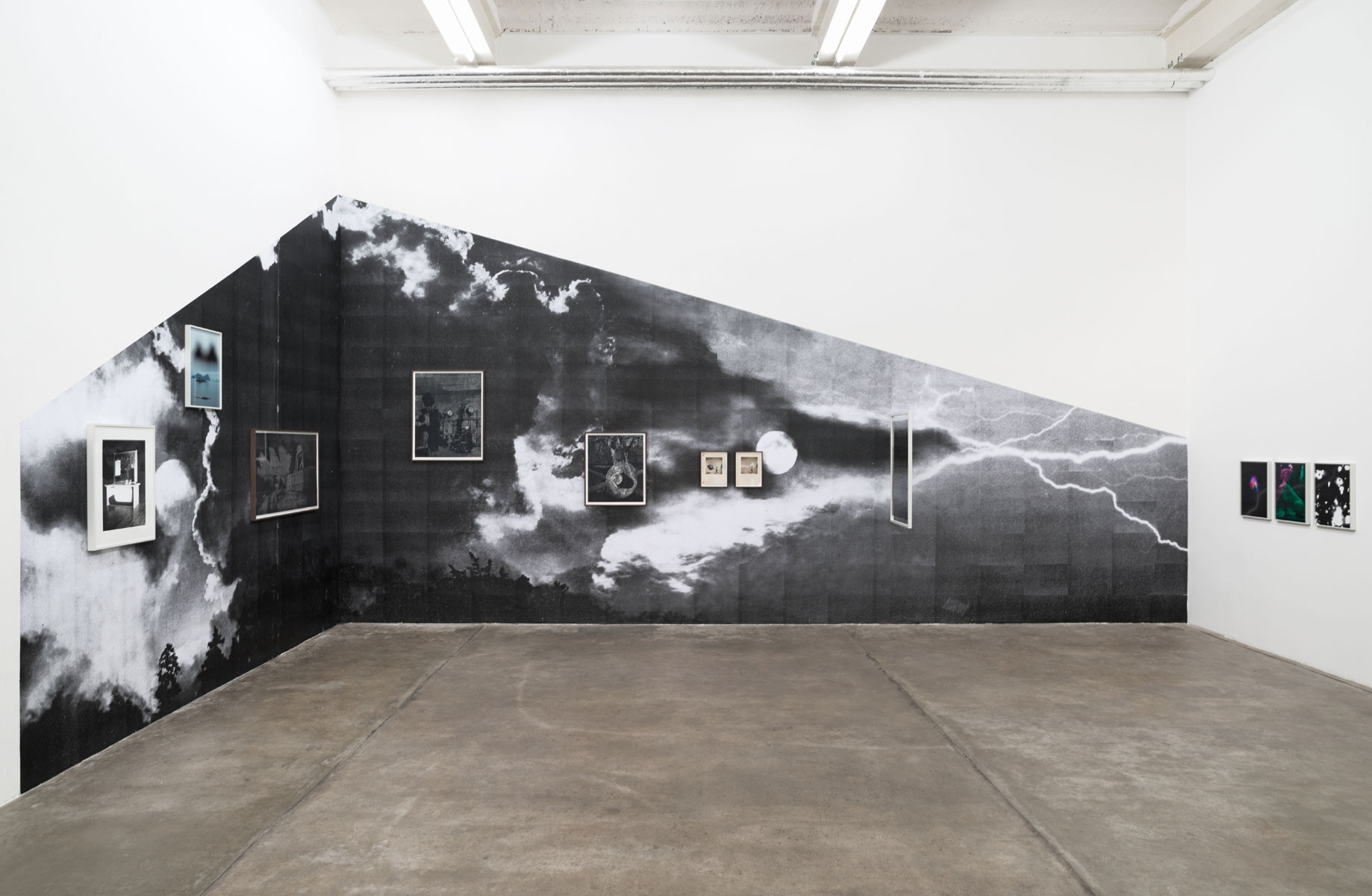 Wall paper in 'Folie à deux'<br>Galerie Kleindienst, 2014