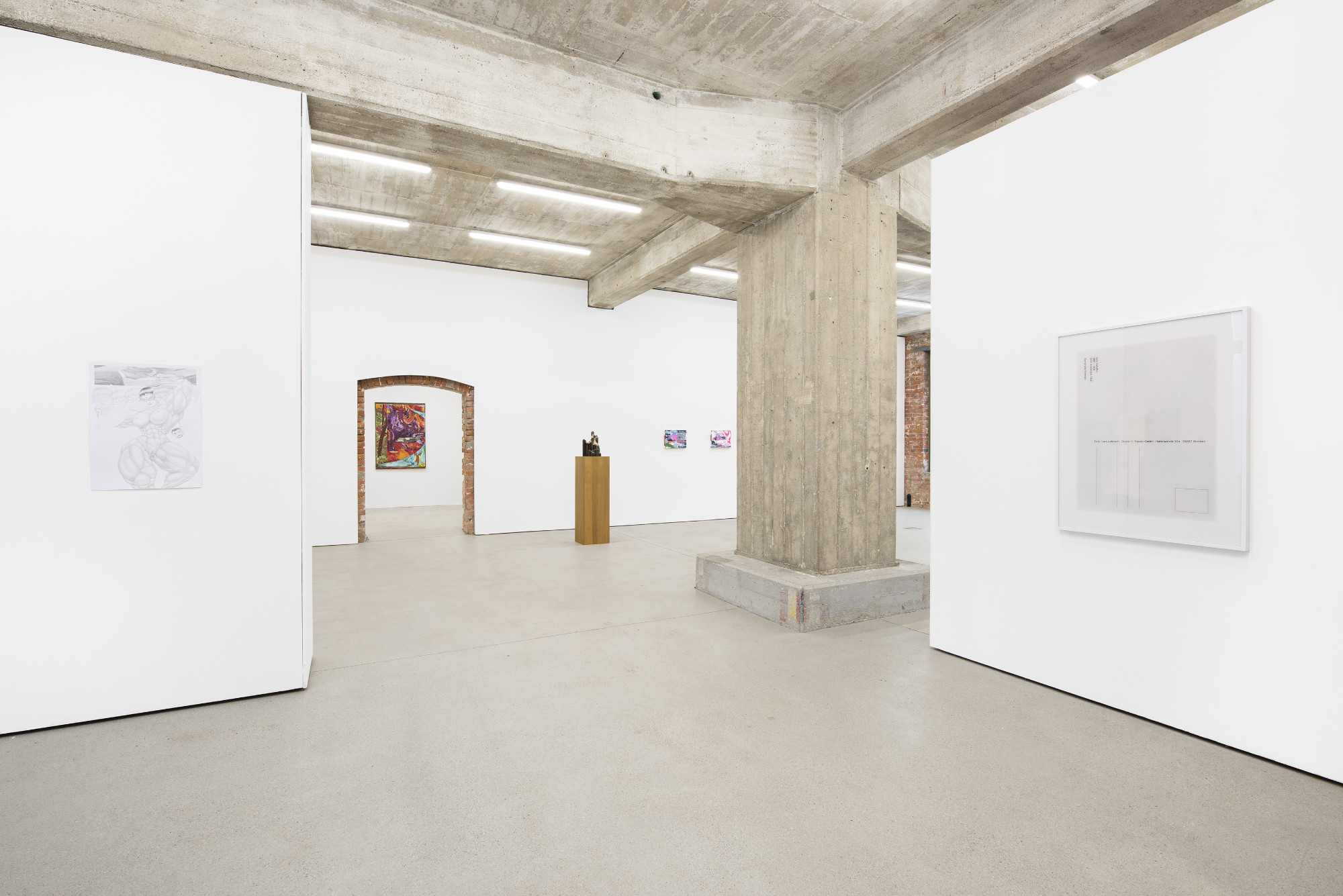 Am Ende der Straße, 2020<br>Papierschnitt<br>190x350cm